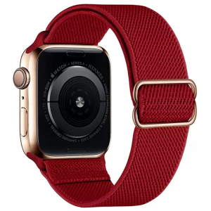 XPRO Apple Watch szövet körpánt piros 38mm/40mm/41mm (128082)