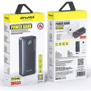 Awei P134K Power Bank 20000mAh fekete