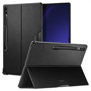 Spigen Thin Fit Pro Samsung Galaxy Tab S8 Ultra / Tab S9 Ultra 14.6" tok fekete (ACS06834)