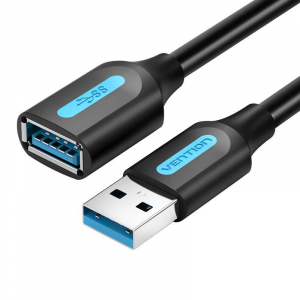 Vention USB 3.0 hosszabító kábel 2m fekete (CBHBH)