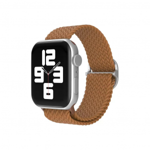 XPRO Apple Watch szőtt szövet körpánt barna 42mm/44mm/45mm/49mm (128079)