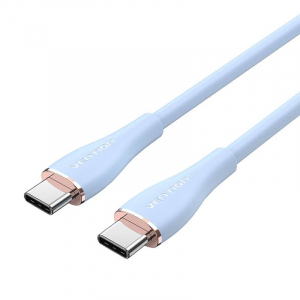 Vention USB-C 2.0 kábel 5A 1,5m világos kék (TAWSG)