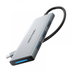 Vention USB-C 3.0 -> HDMI HUB 0,15m szürke (TOPHB)