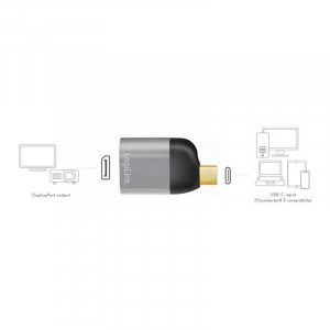 Logilink USB-C - DisplayPort adapter (CUA0204)