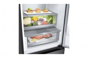 LG GBV7280CEV alulfagyasztós hűtőszekrény fekete