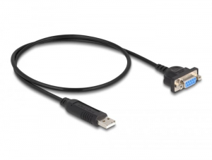 Delock USB 2.0 - RS-232 kábel 50 cm (66453)