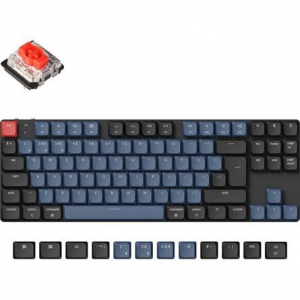 Keychron K1 Pro Swappable Gateron RGB Backlight Red Switch UK billentyűzet (K1P-H1-UK)