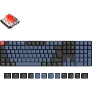 Keychron K5 Pro Swappable Gateron RGB Backlight Red Switch UK billentyűzet (K5P-H1-UK)