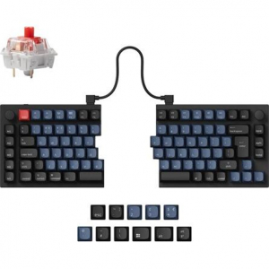 Keychron Q11 Swappable RGB Backlight Red Switch Knob Version Black UK billentyűzet (Q11-M1-UK)