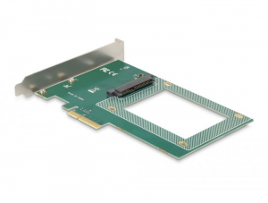 Delock PCI Express x4-kártya - 1 x belső U.2 NVMe SFF-8639 (90081)