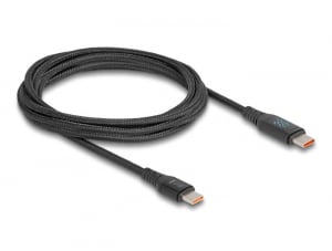 Delock USB-C kábel PD 3.1, 140 W tápjelzővel 1,20 m (88136)