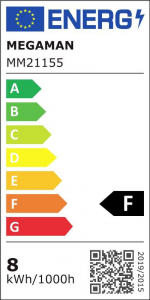 Megaman LED fényforrás izzó forma E27 7.5W melegfehér (MM21155)