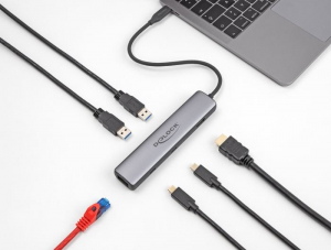 Delock USB-C dokkolóállomás (87865)