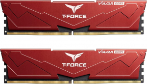 32GB 5600MHz DDR5 RAM Team Group Vulcan Red (2x16GB) (FLRD532G5600HC36BDC01)