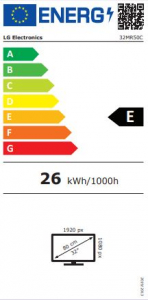 31,5" LG 32MR50C-B ívelt monitor