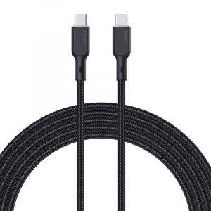 Aukey USB-C - USB-C kábel 1m fekete (CB-KCC101)