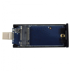 LC Power USB 3.1 Type-C - M.2 SATA SSD k&uuml;lső h&aacute;z (LC-M2-C-42MM)