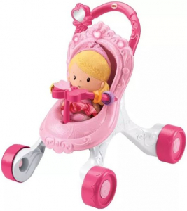 Fisher-Price: Kis hercegnőm exkluzív járássegítő ajándékszett (DGM71)