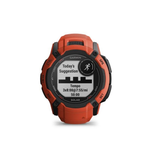 Garmin Instinct 2X Solar okosóra piros (010-02805-01)