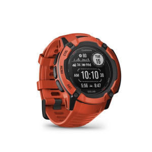 Garmin Instinct 2X Solar okosóra piros (010-02805-01)