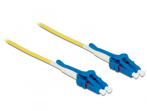 Delock optikai szálas LC > LC egyszeres OS2 kábel 10m (85087)