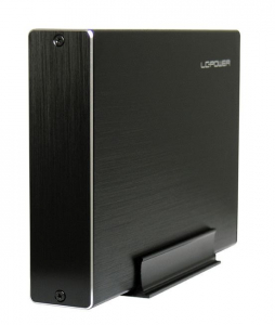 LC Power Külső 3,5" merevlemez ház fekete (LC-35U3-BECRUX-C1)