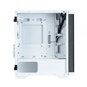 Zalman M4 WHITE táp nélküli ablakos mATX ház fehér