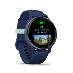 Garmin Vívoactive 5 okosóra kék, szilikon szíjjal (010-02862-12)