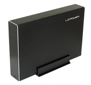 LC Power Külső 3,5" merevlemez ház fekete (LC-35U3-BECRUX-C1)