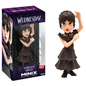 Minix: Wednesday – Wednesday figura báli ruhában, 12 cm (13487)