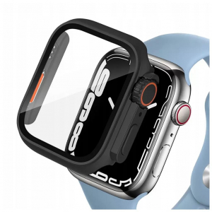 Tech-Protect DEFENSE 360 Apple Watch 45mm tok fekete-narancs (128307)