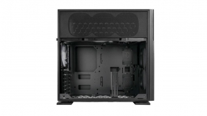 InWin N515 táp nélküli ablakos ház fekete (IW-CS-N515BLK-1AL120)