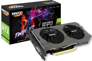 Inno3D GeForce RTX 3050 8GB DDR6 Twin X2 Videókártya (N30502-08D6-1711VA41)