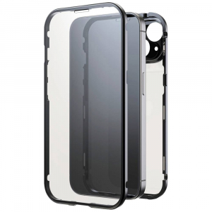 Black Rock 360° Glass Cover Apple iPhone 15 tok fekete (1300TGC02)