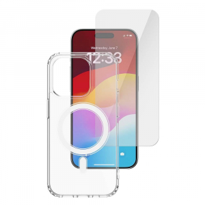 4Smarts 360° protection set Apple iPhone 15 Pro hátlaptok átlátszó (540604)