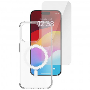 4Smarts 360° protection set Apple iPhone 15 Pro Max hátlaptok átlátszó (540605)