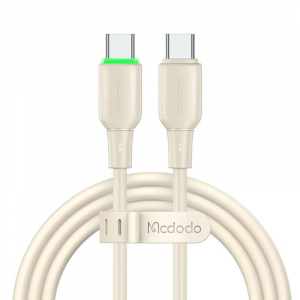 Mcdodo USB-C - USB-C kábel 65W 1,2m bézs (CA-4770)