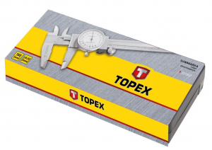 Topex tolómérő 150mm mérőórás (31C627)