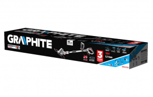Graphite 58G030 akkus fűkasza, fűszegélynyíró Energy+ 18V, 254mm, akku nélkül