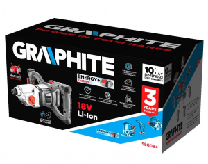 Graphite 58G084 akkus keverőgép Energy+,18V, akku nélkül