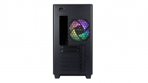 InWin A5 táp nélküli ablakos ház fekete (IW-CS-A5BLK-1AM120S)