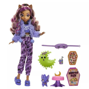 Mattel Monster High: Creepover party baba - Clawdeen Wolf (HKY67)