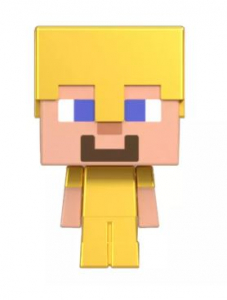 Mattel Minecraft: Mini figura - Gold Steve (HDV64 / HDW01)