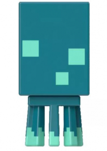 Mattel Minecraft: Mini figura - Glow Squid (Tintahal) (HDV64 / HDW03)