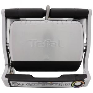 Tefal OptiGrill+ Kontakt grill Fekete-ezüst (GC716D12)