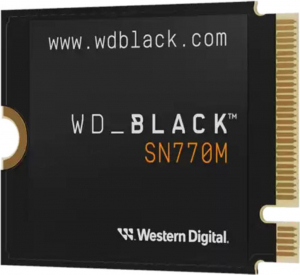 500GB WD Black SN770M M.2 NVMe SSD meghajtó (WDS500G3X0G)