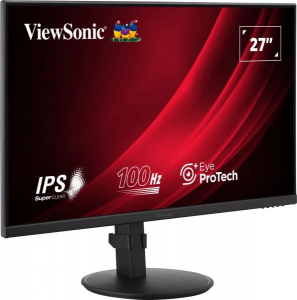 27" ViewSonic VG2708A LCD monitor fekete