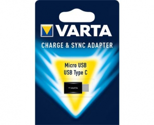 Varta Micro USB -–> USB C töltő és szinkronizáló adapter (57945101401)