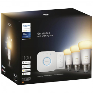 Philips Lighting Hue LED fényforrás White Ambiance induló csomag E27 Melegfehértől a hidegfehérig (871951429123200)