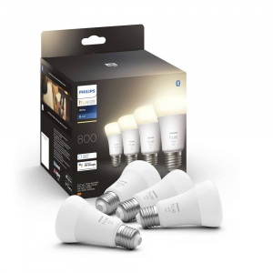 Philips Lighting Hue LED fényforrás White E27 Melegfehér 4db (871951431914100)